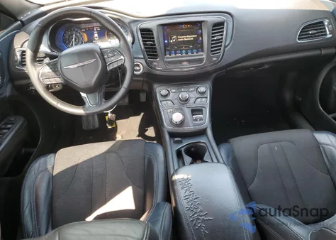 2015 Chrysler 200 S from USA, damaged, VIN 1C3CCCBG9FN581109